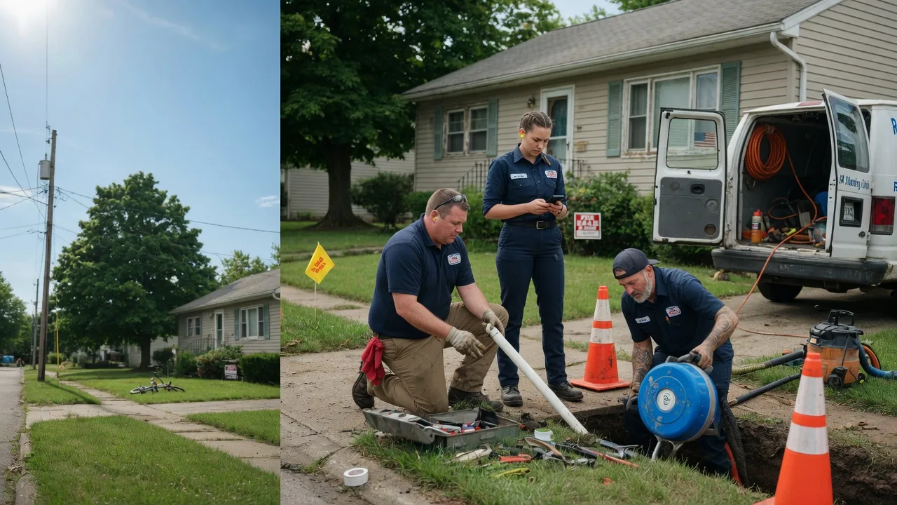 Sewer Line Repair in Villa Park, IL near me